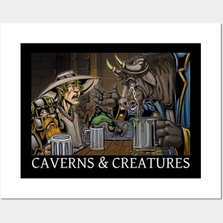 Caverns & Creatures: The Minotard Posters and Art